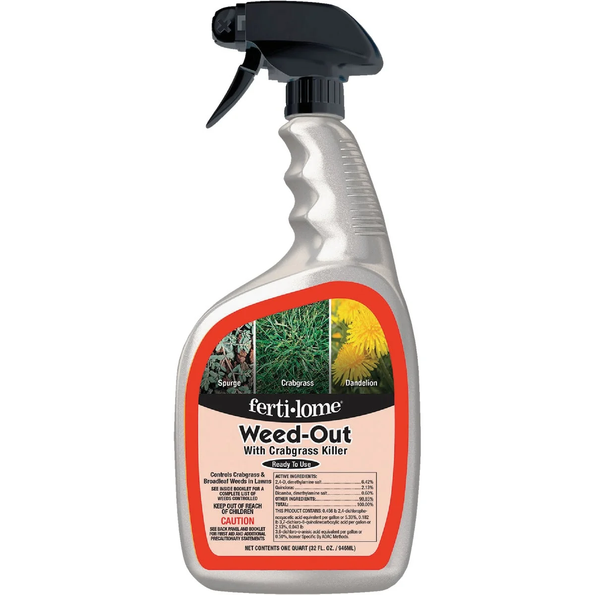 Classic Fertilome Weed-Out 32 Oz. Ready To Use Trigger Spray Crabgrass Weed Killer Expertly Made