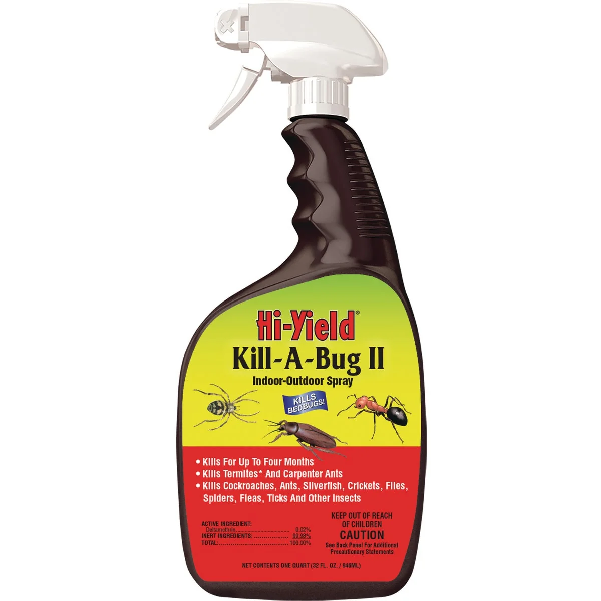User-Friendly Hi-Yield Kill-A-Bug II 32 Oz. Ready To Use Trigger Spray Insect Killer Relaxed
