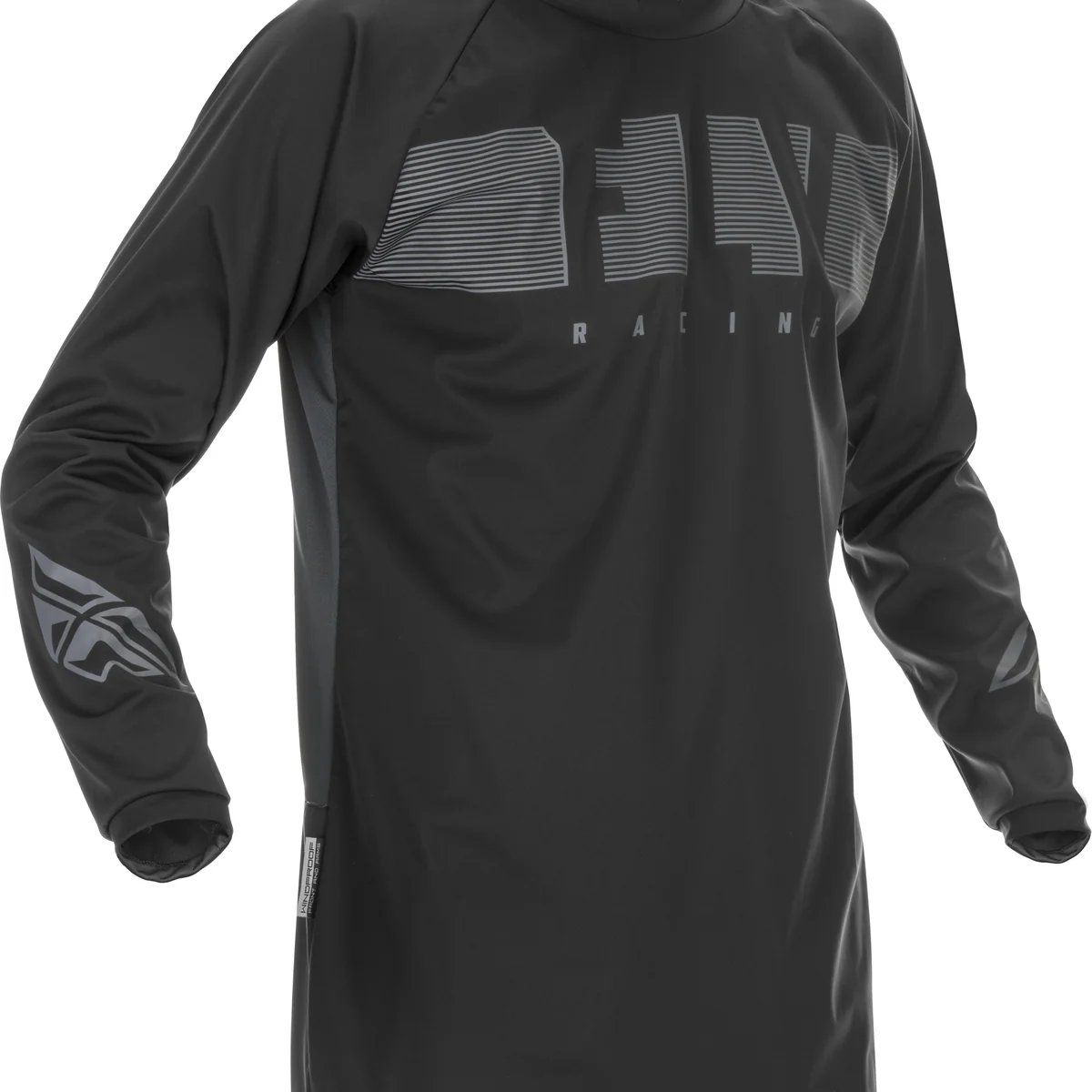 Trusted Windproof Jersey Black Grey Lg Comfortable