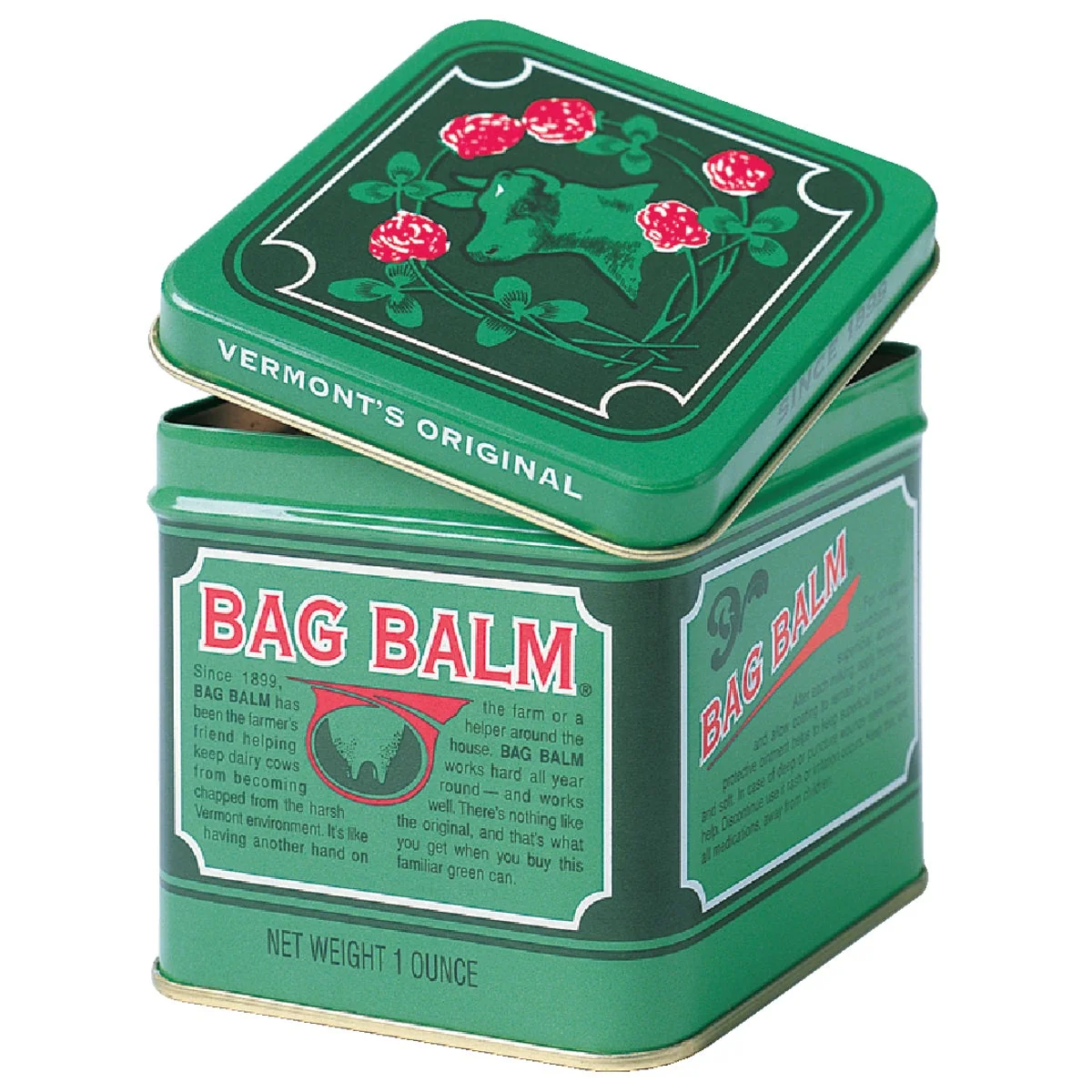 Crafted Bag Balm 1 Oz. Tin Ointment Recyclable