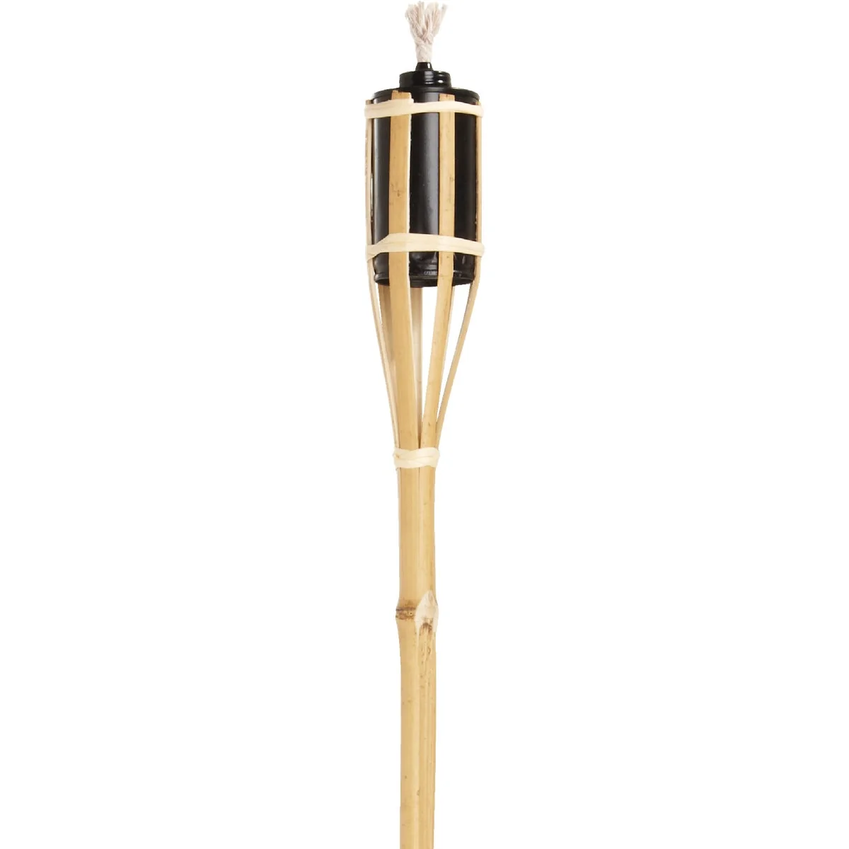 Smooth Outdoor Expressions 48 In. Natural Bamboo Patio Torch Original