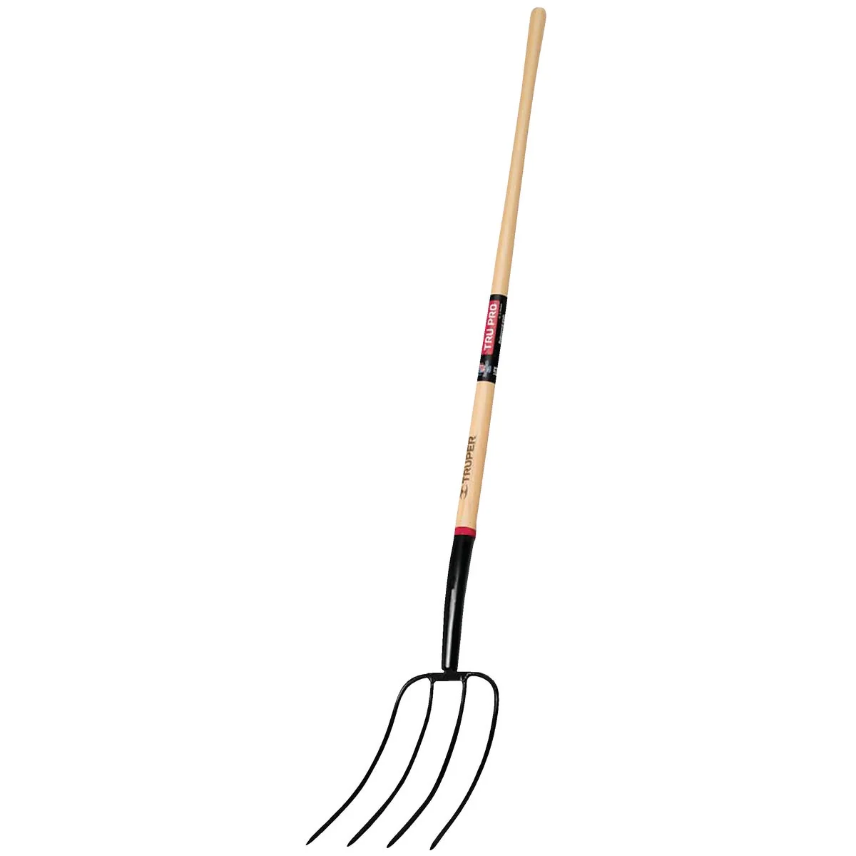 Detailed Truper Tru Pro Hardwood Manure Fork Sustainable