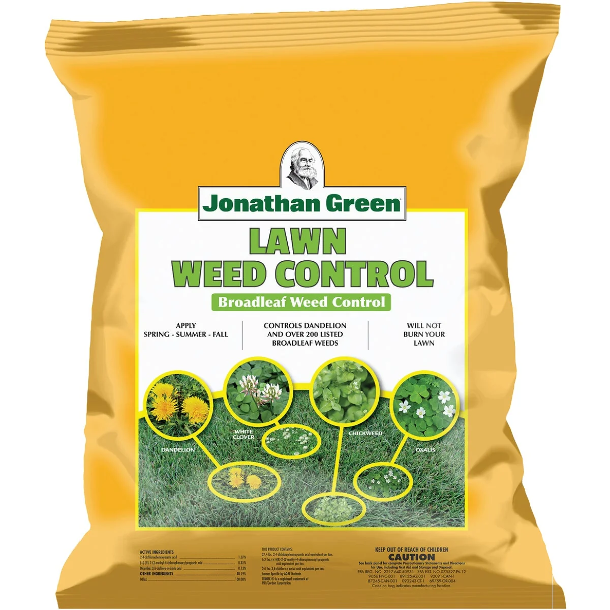 Traditional Jonathan Green 10 Lb. Ready To Use Granules Lawn Weed Control Weed Killer Easy-to-Use
