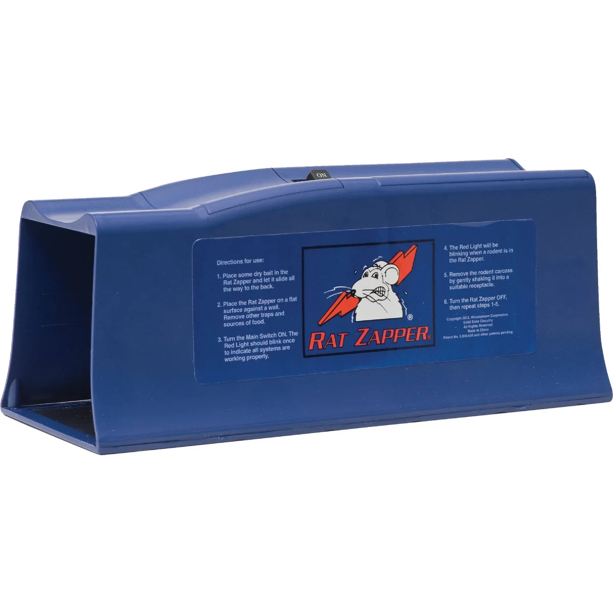 Recyclable Victor Rat Zapper Battery Operated Rat Trap 1-Pack Verified
