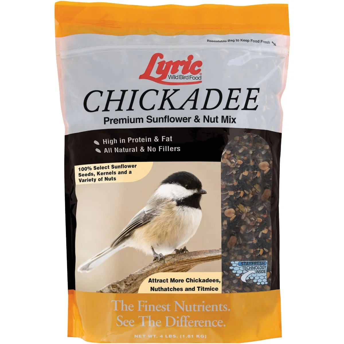 Safe Lyric 4 Lb. Chickadee Wild Bird Seed Durable