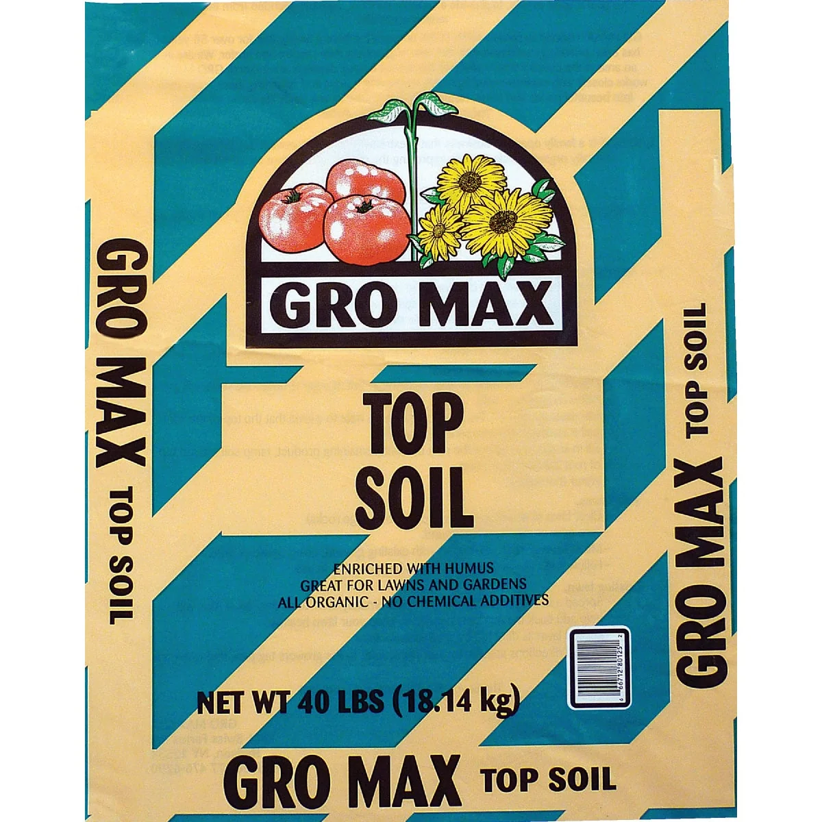 Selected Gro Max 40 Lb. All Purpose Organic Top Soil Elite