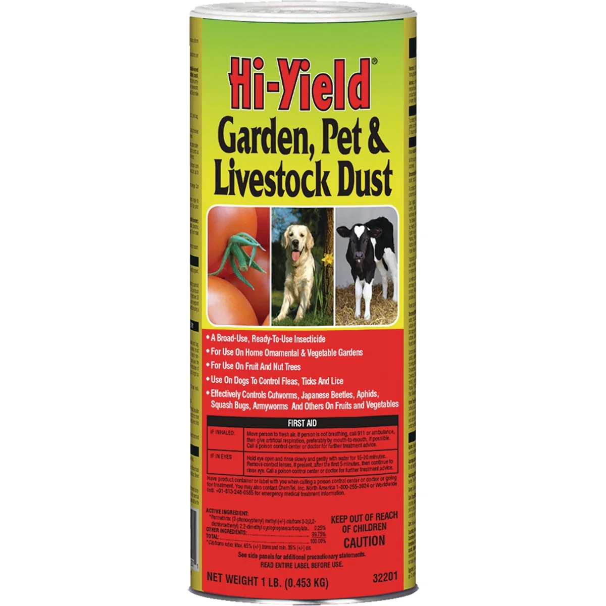 Premium Material Hi-Yield 1 Lb. Ready To Use Pet Livestock Garden Dust Insect Killer Stylish
