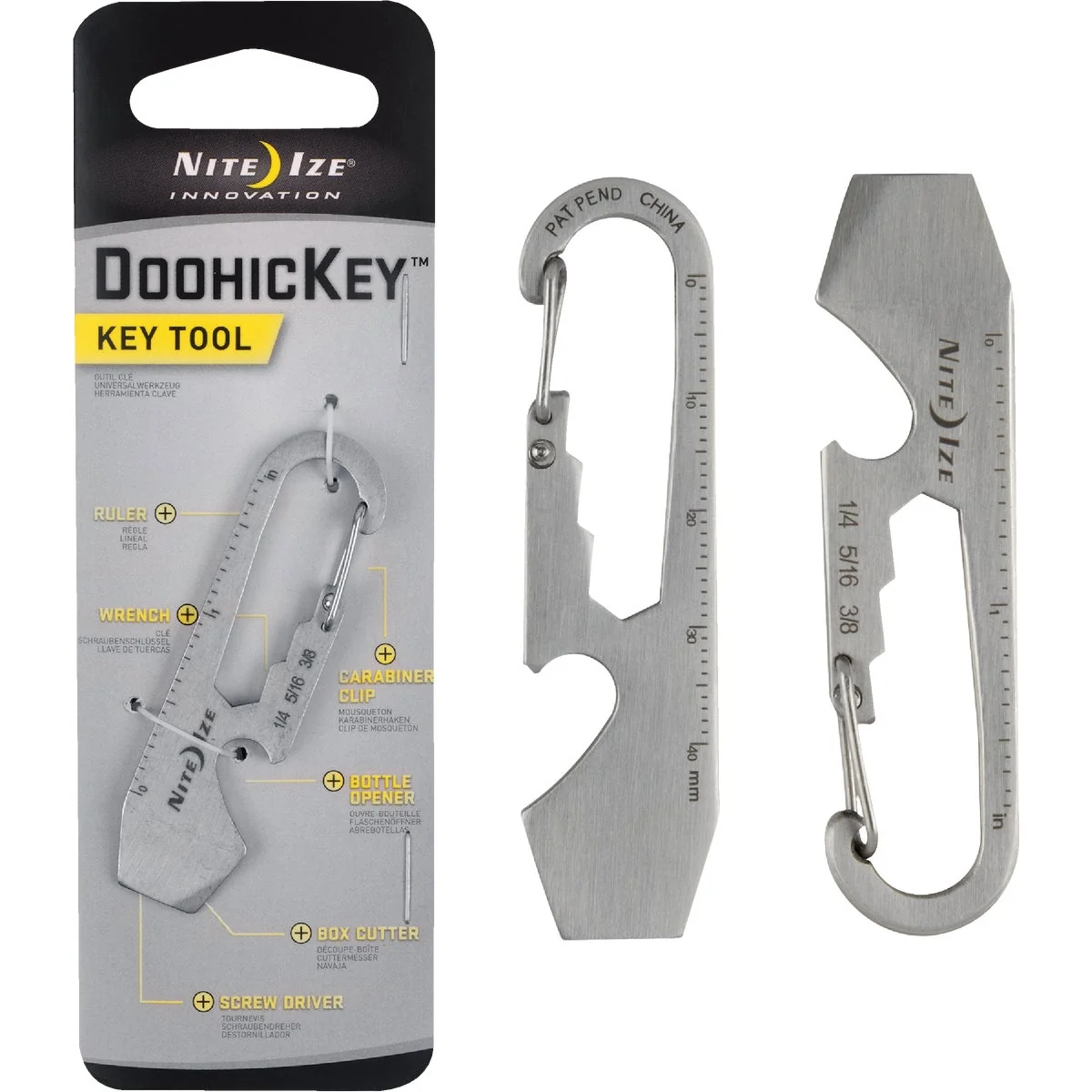 Proven Nite Ize DoohicKey Stainless Steel Key Multi-Tool Top-Quality