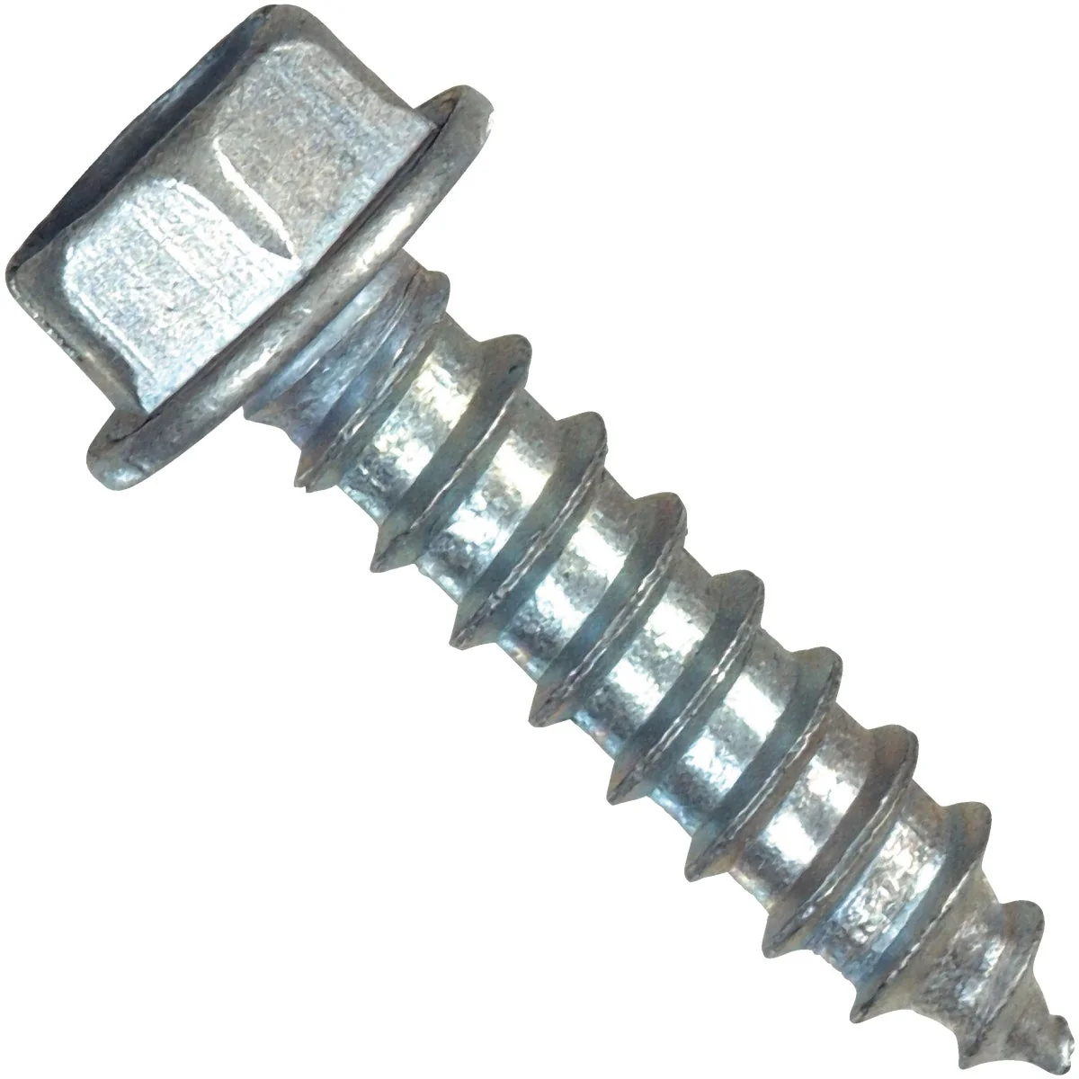 Efficient Hillman 12 x 3 4 In. Slotted Hex Washer Head Zinc Sheet Metal Screw 100 Ct. Effective