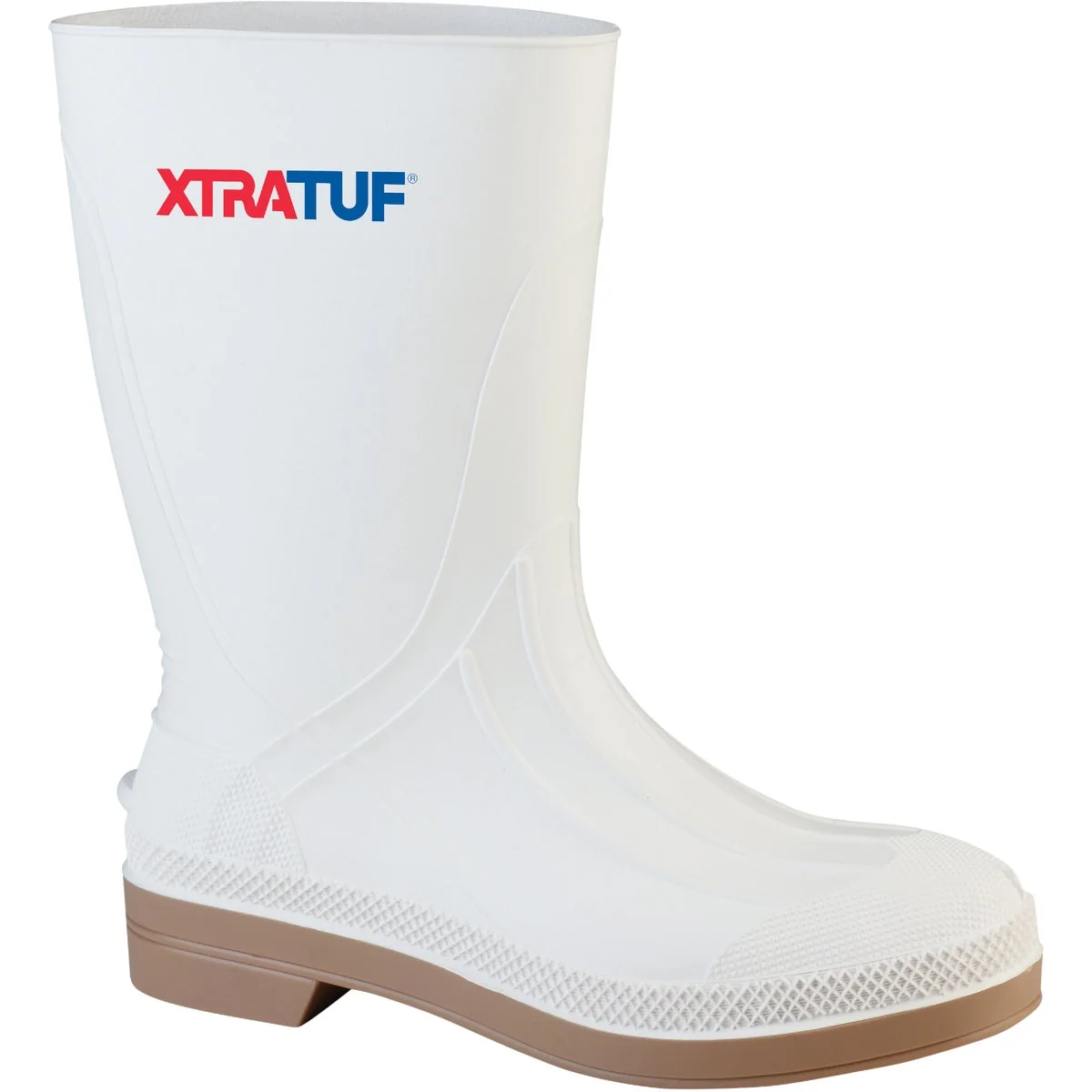 Expertly Made Honeywell XtraTuf Men's Size 9 White PVC Shrimp Boot Functional