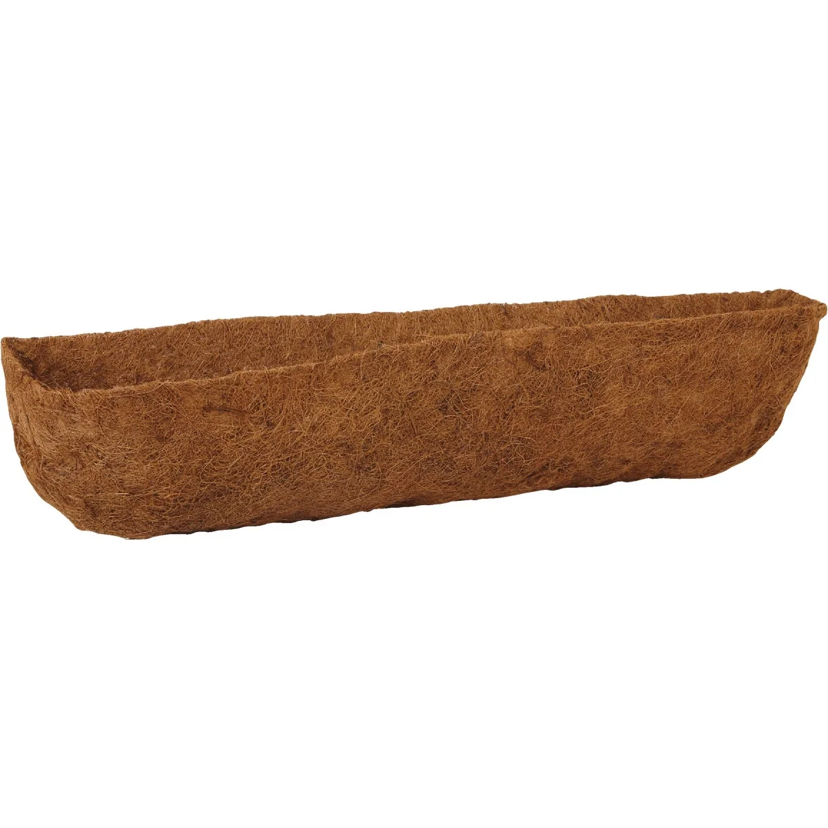 Easy-to-Use Garden 36 In. W. x 9.5 In. L. x 7.7 In. D. Coconut Fiber Trough Plant Liner Secure