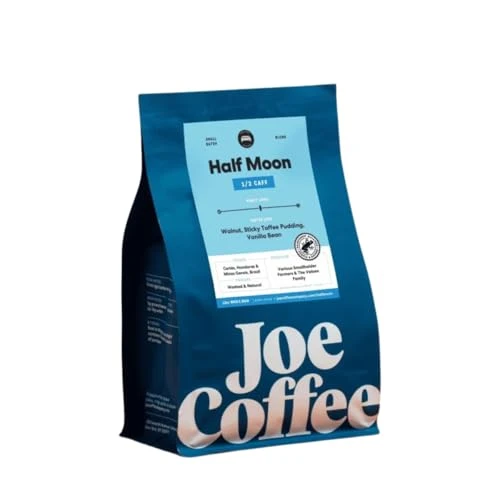 User-Friendly Half Moon Half Caff 12 Ounce Minimalist