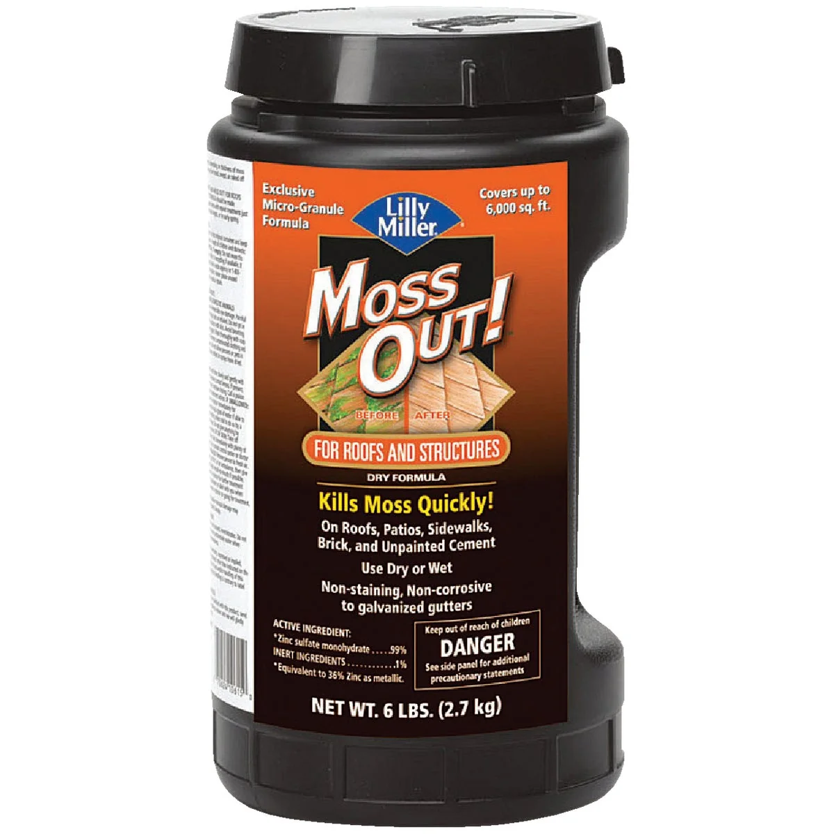 User-Friendly Lilly Miller MOSS OUT 6 Lb. Ready To Use Granules Moss Algae Killer High-Quality