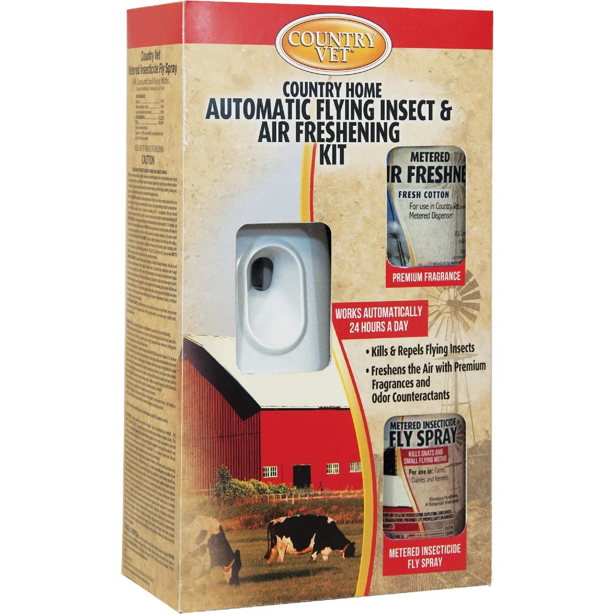 Luxury Enforcer Country Vet 30-Day Flying Insect Air Freshener Kit Dependable