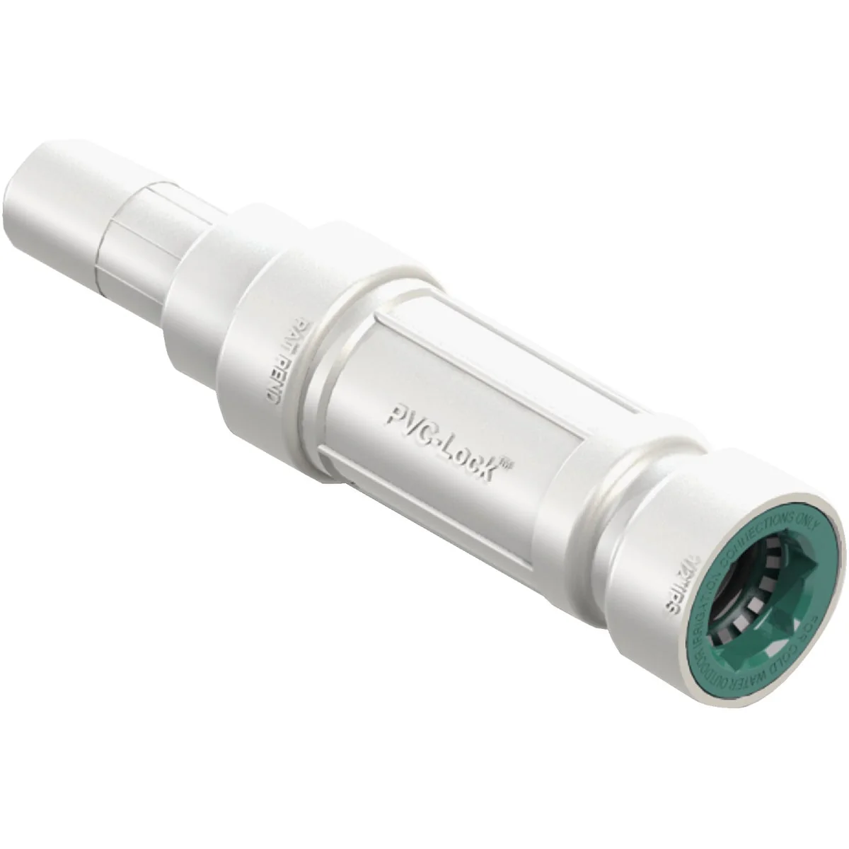 Elite Orbit 1 2 In. PVC-Lock Flexible Repair Coupling Extendable From 6-1 4 In. to 8-1 2 In. Practical