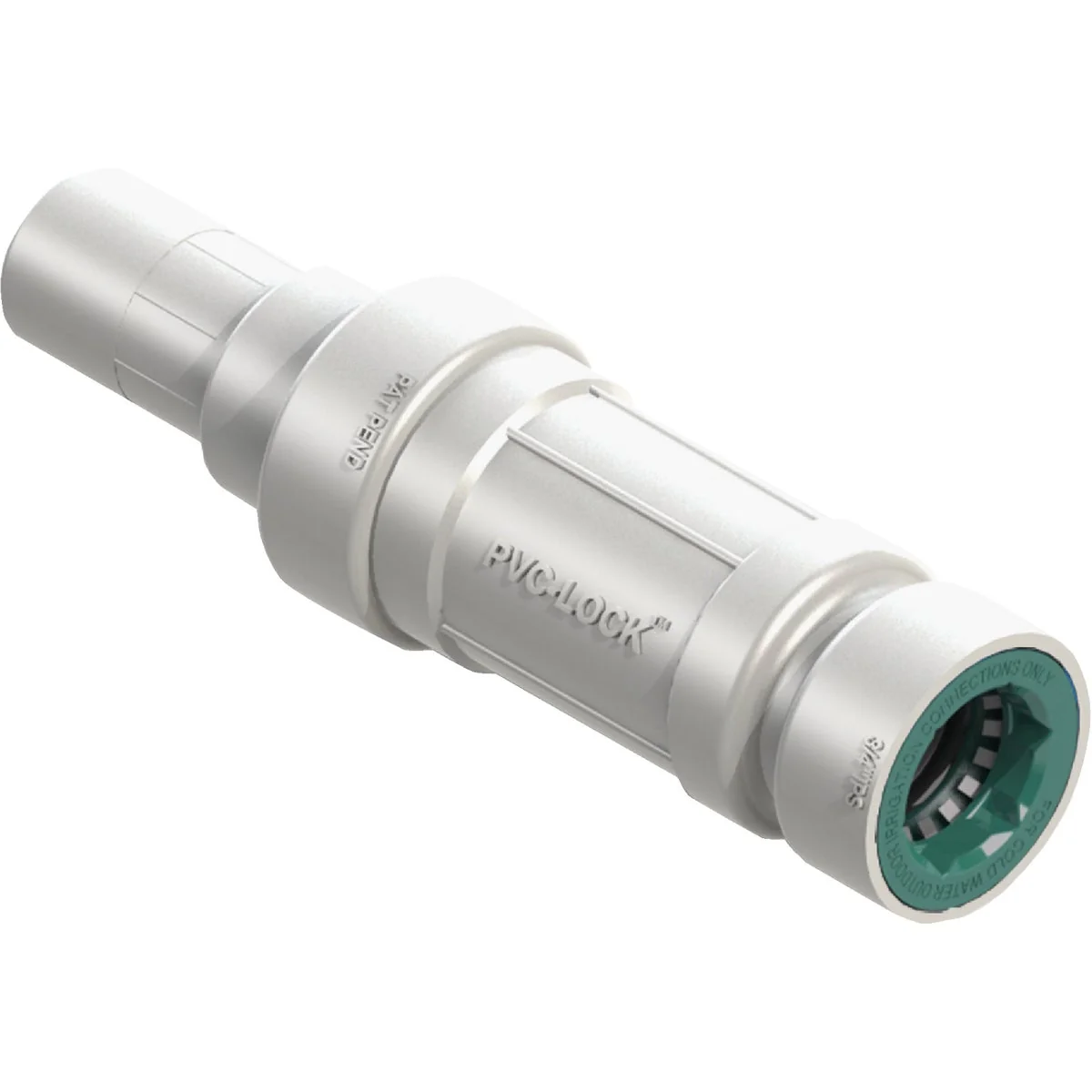 Secure Orbit 3 4 In. PVC-Lock Flexible Repair Coupling Extendable From 6-3 4 In. to 9-1 4 In. Enhanced