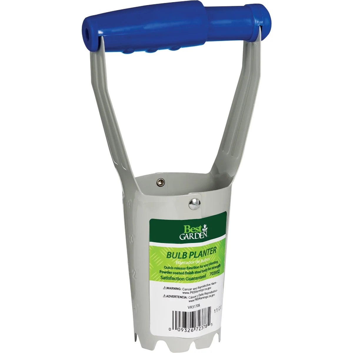 Flexible Garden 9 In. Quick-Release Bulb Planter Solid