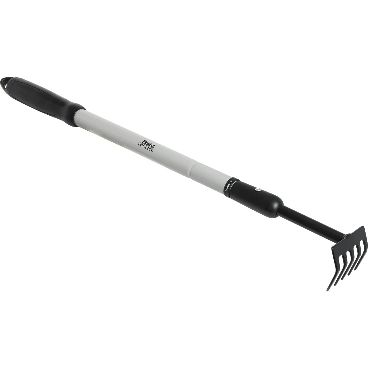Expertly Made Garden 3.5 In. Steel Landscape Rake 5-Tine Proven