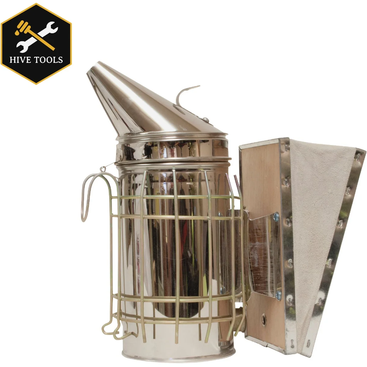 Fast Harvest Lane Honey Stainless Steel Beekeeping Smoker Flexible
