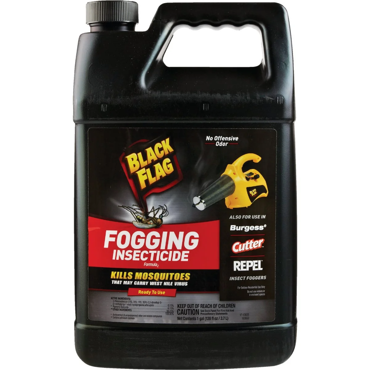 Smart Black Flag 1 Gal. 2-Acre Coverage Outdoor Fogger Insecticide Specialty