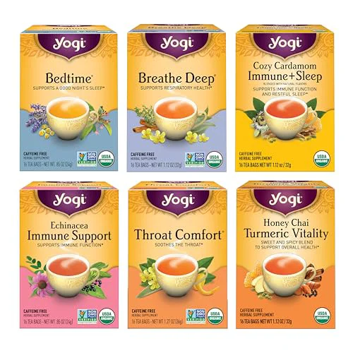 Top-Quality Get Well Organic Tea Sampler 96 Count Outstanding