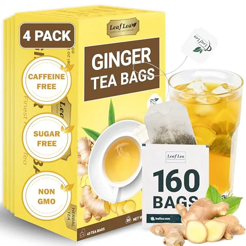 Traditional Ginger Tea Bags 160 Count Innovative