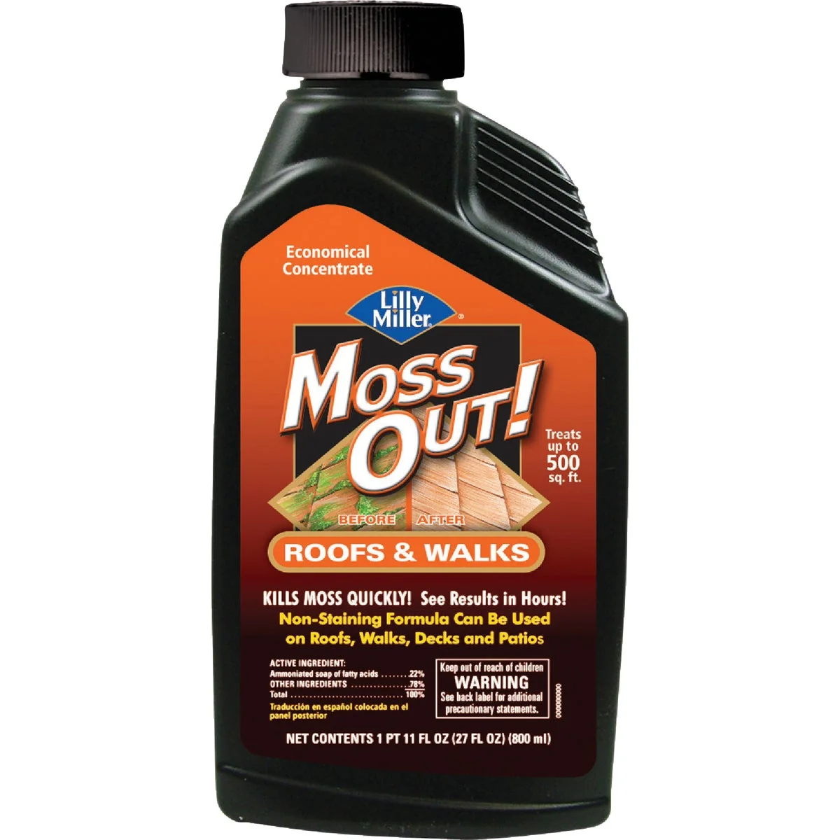 Solid Lilly Miller MOSS OUT 27 Oz. Concentrate Moss Algae Killer Selected