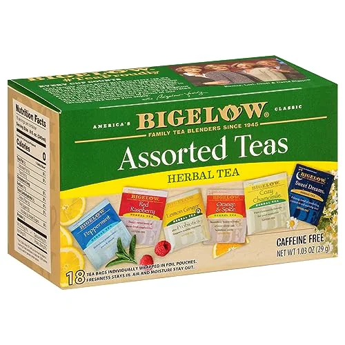 Top-Quality Assorted Herbal Tea Variety 108 Count Artisan