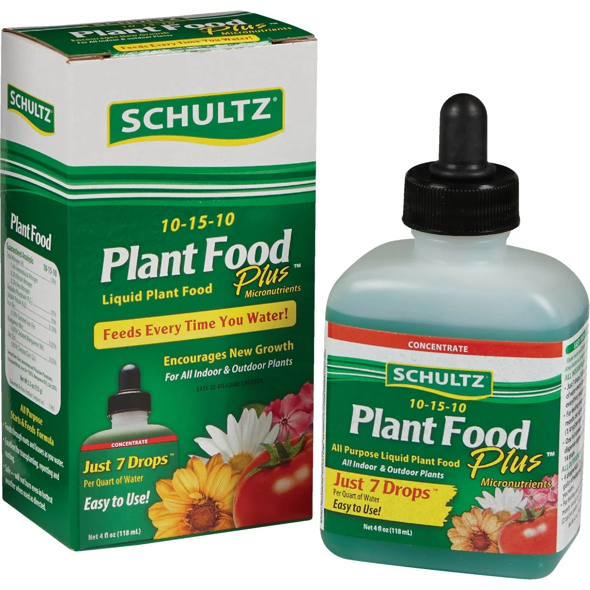 Detailed Schultz 4 Oz. Concentrate 10-15-10 Liquid Plant Food Plus Crafted