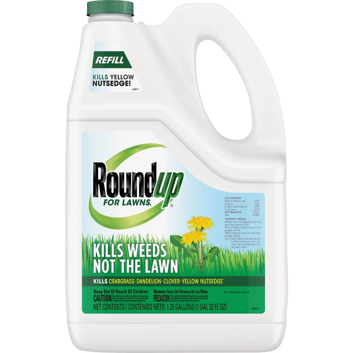 Dependable Roundup For Lawns 1.25 Gal. Ready To Use Refill Northern Formula Weed Killer First-Class