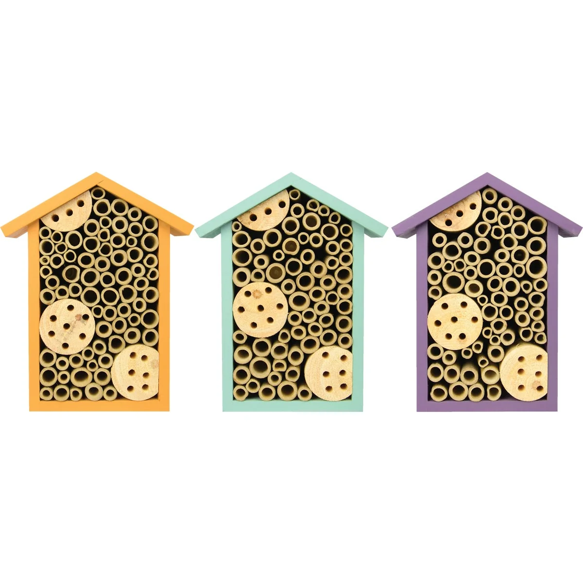 Trendy Nature's Way 5.5 In. W. x 8 In. H. x 3.75 In. D. Cedar Bee House Reusable