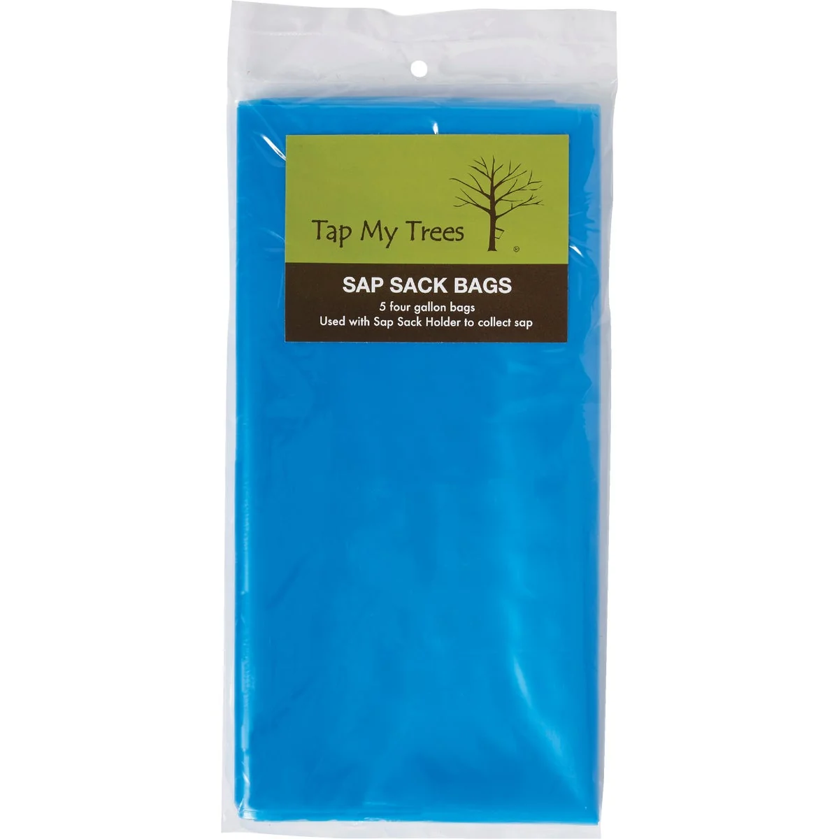 Genuine Tap My Trees Maple Sugaring Plastic Sap Sack 5-Pack Responsible