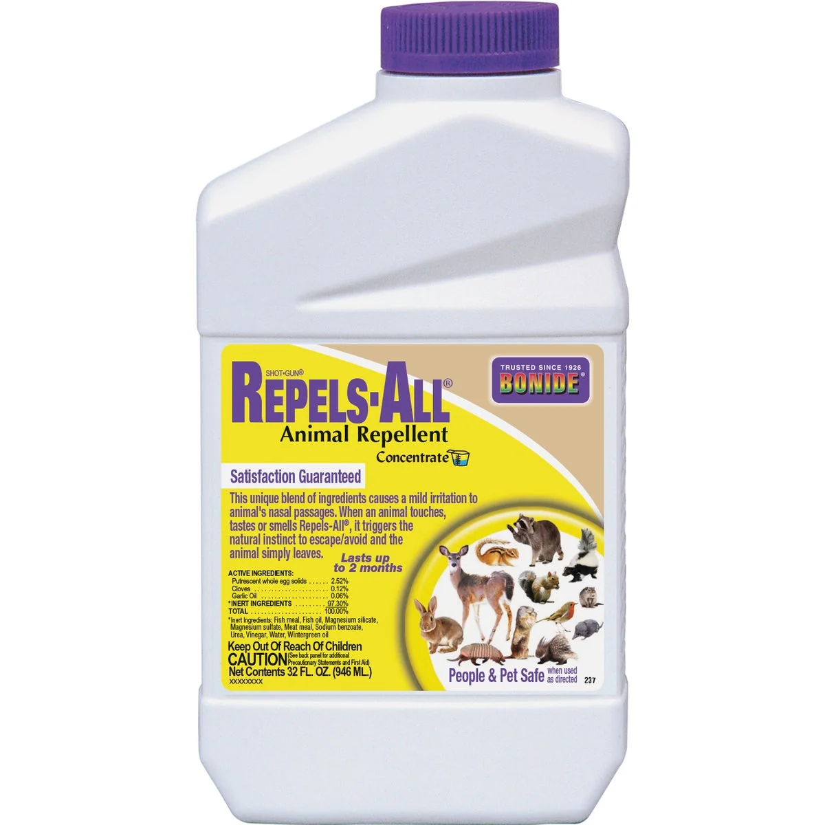 Contemporary Bonide Repels All 1 Qt. Concentrate Animal Repellent Comfortable