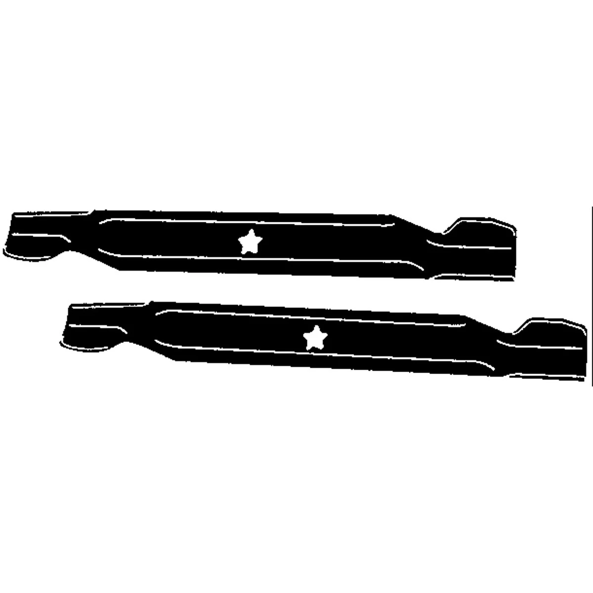 Traditional Arnold 21 In. Tractor Mower Blade Set Consistent