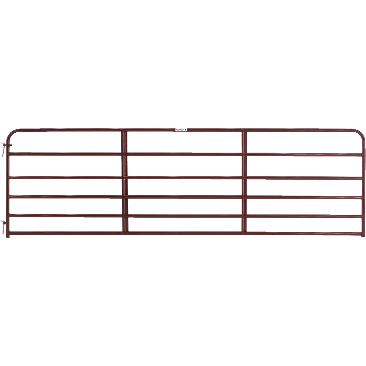 Powerful Tarter 50 In. H. x 14 Ft. L. x 1-3 4 In. Tube Diameter Red Economy Tube Gate Specialty