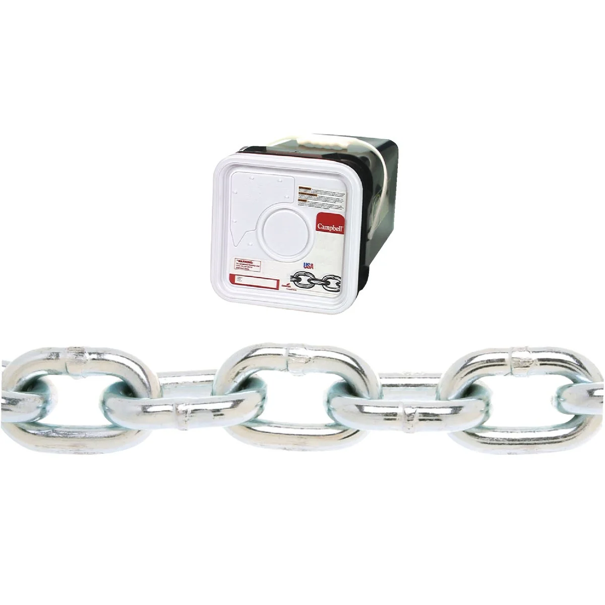 Prestigious Campbell 3 16 In. 150 Ft. Zinc-Plated Low-Carbon Steel Coil Chain Verified