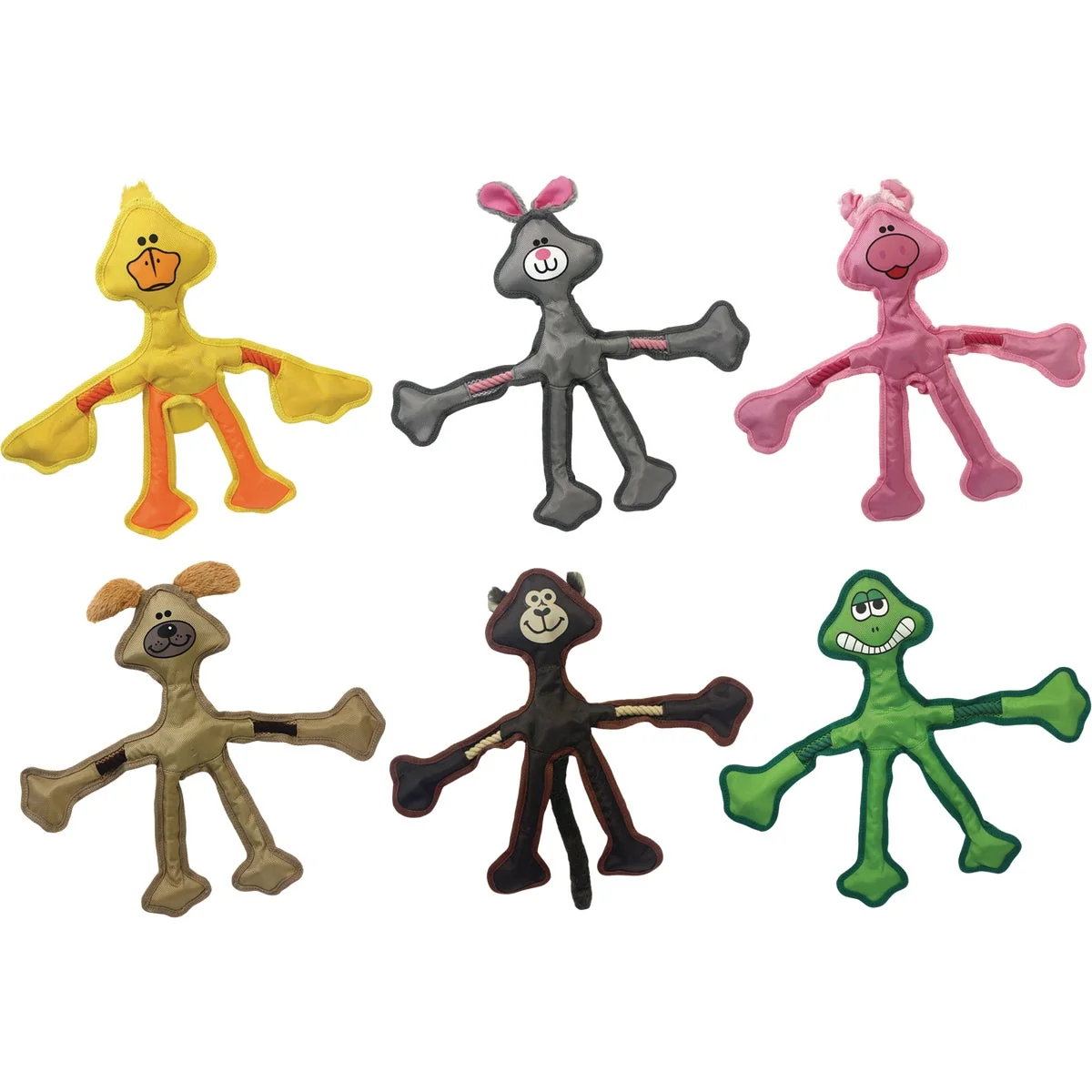 Detailed Multipet Skele-Ropes 15 In. Tug Rope Dog Toy Professional