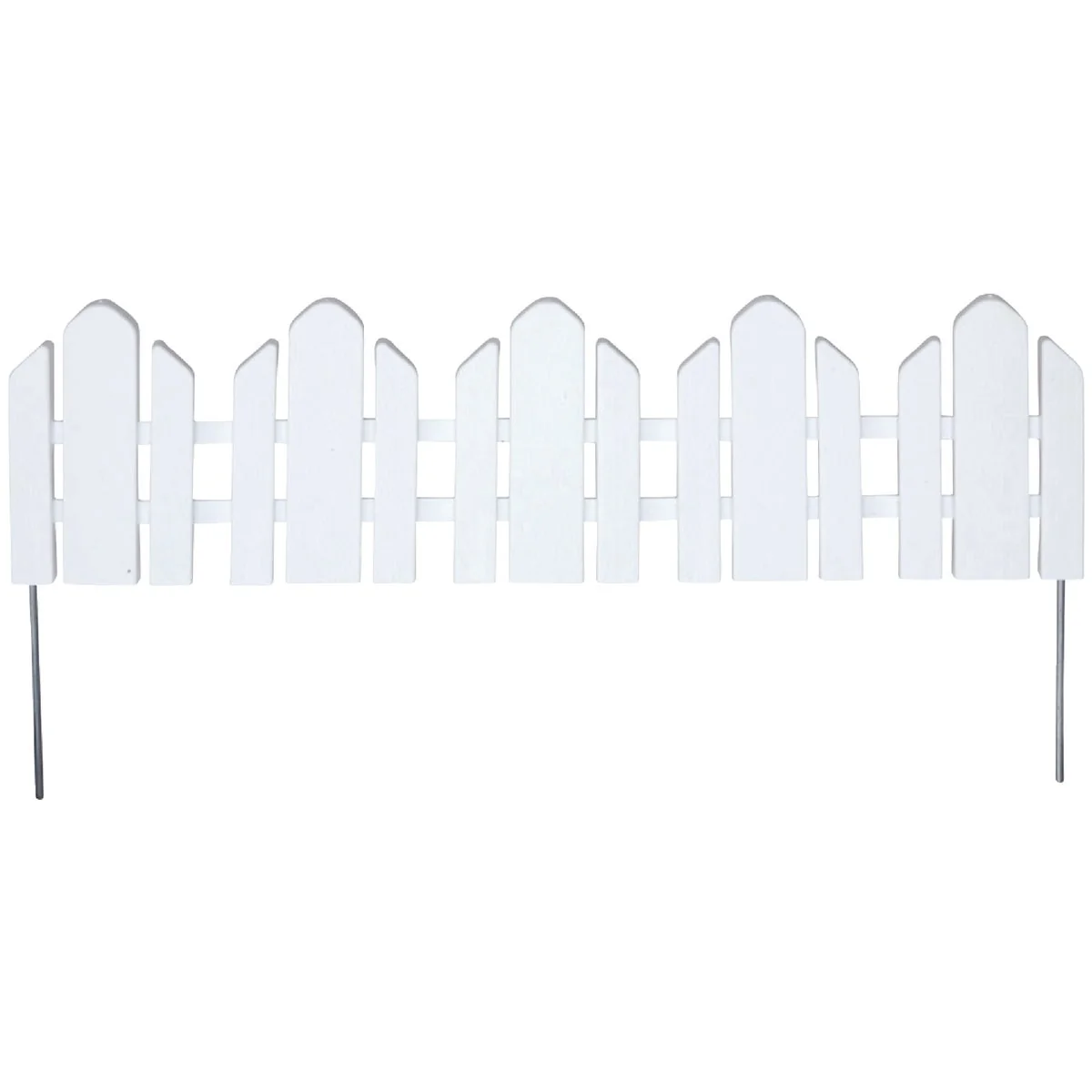 Reusable Dackers 6 In. H. x 22.25 In. L. White Resin Flexible Landscape Edging Expertly Made