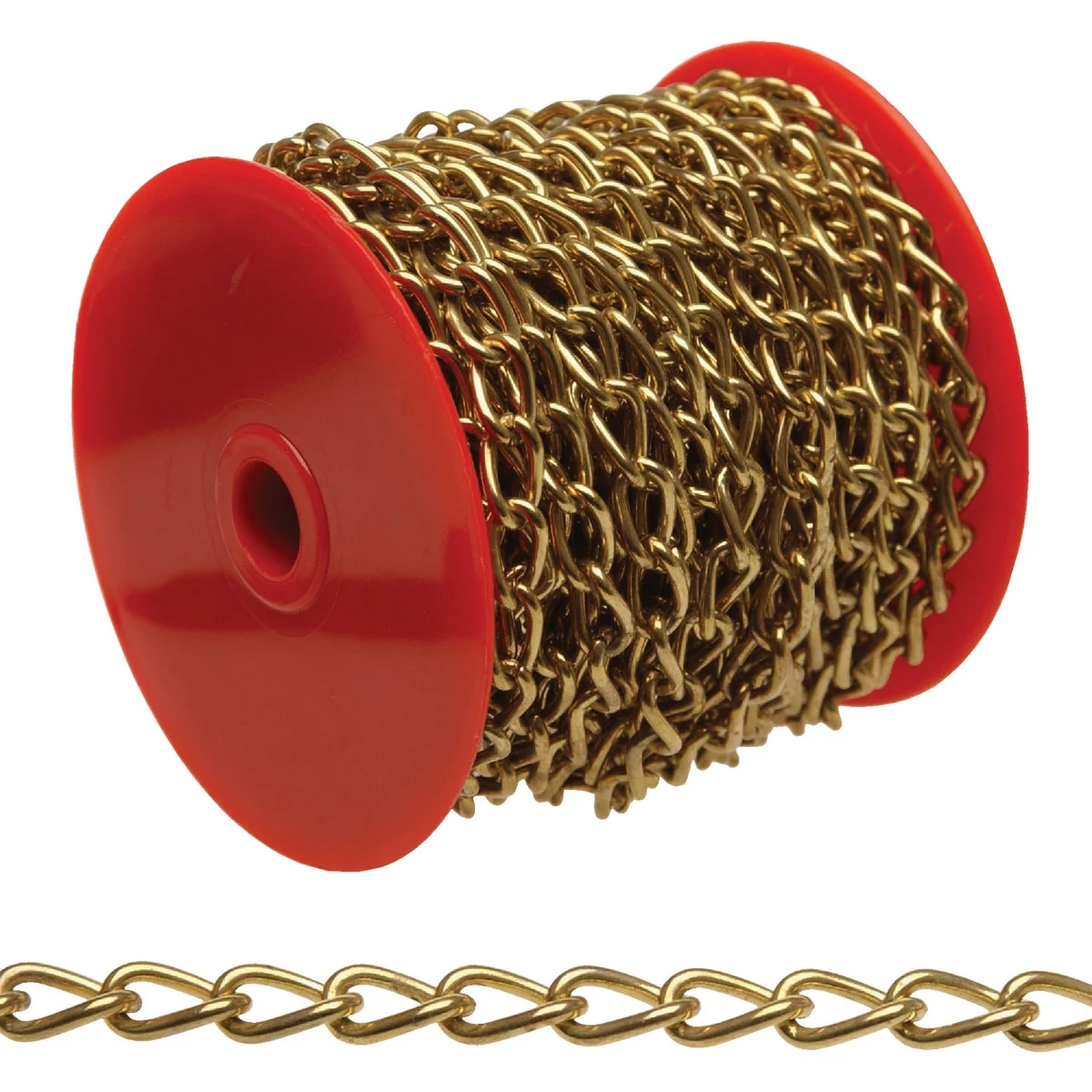 Specialty Campbell 90 82 Ft. Nickel-Plated Metal Craft Chain First-Class