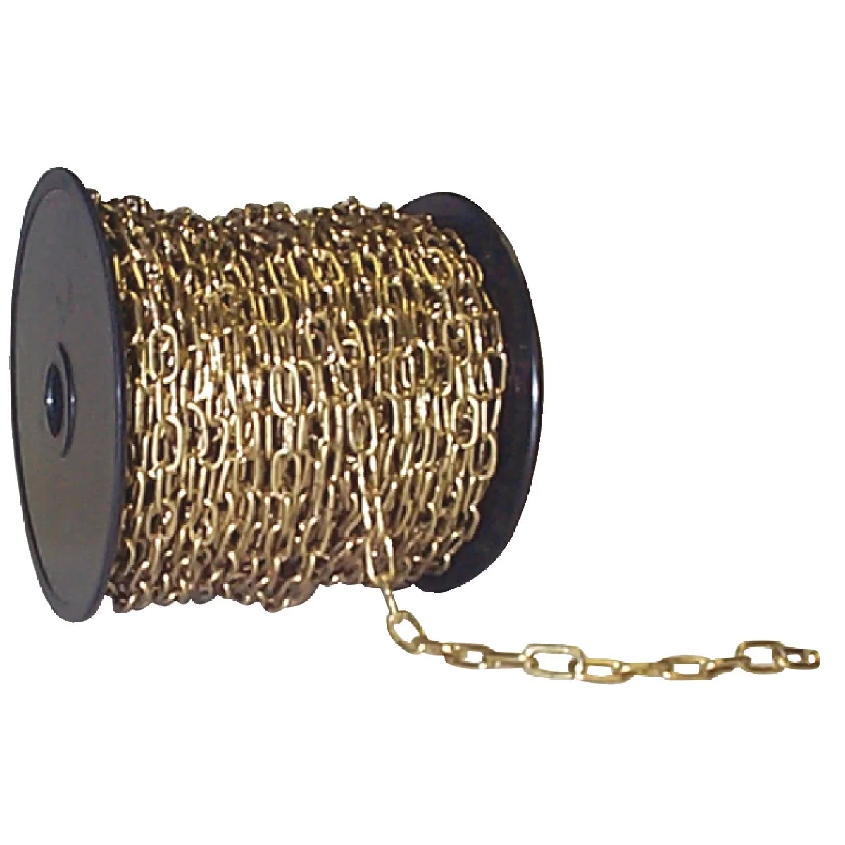 Eco-Friendly Campbell 19 82 Ft. Brass-Plated Low-Carbon Steel Craft Chain Excellent