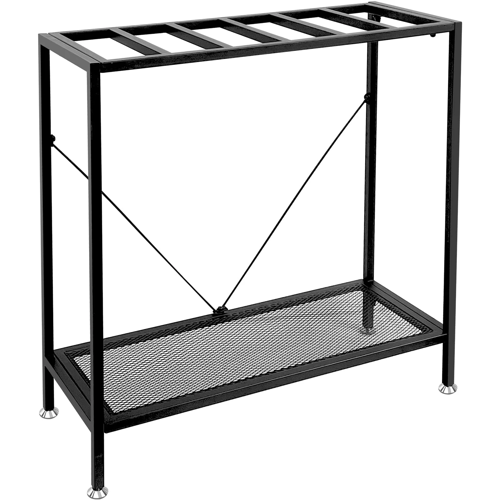 Functional TONGMO Fish Tank Stand — 29-Gallon Metal Aquarium Stand 32.7W x 13D x 32.3H Next-Generation