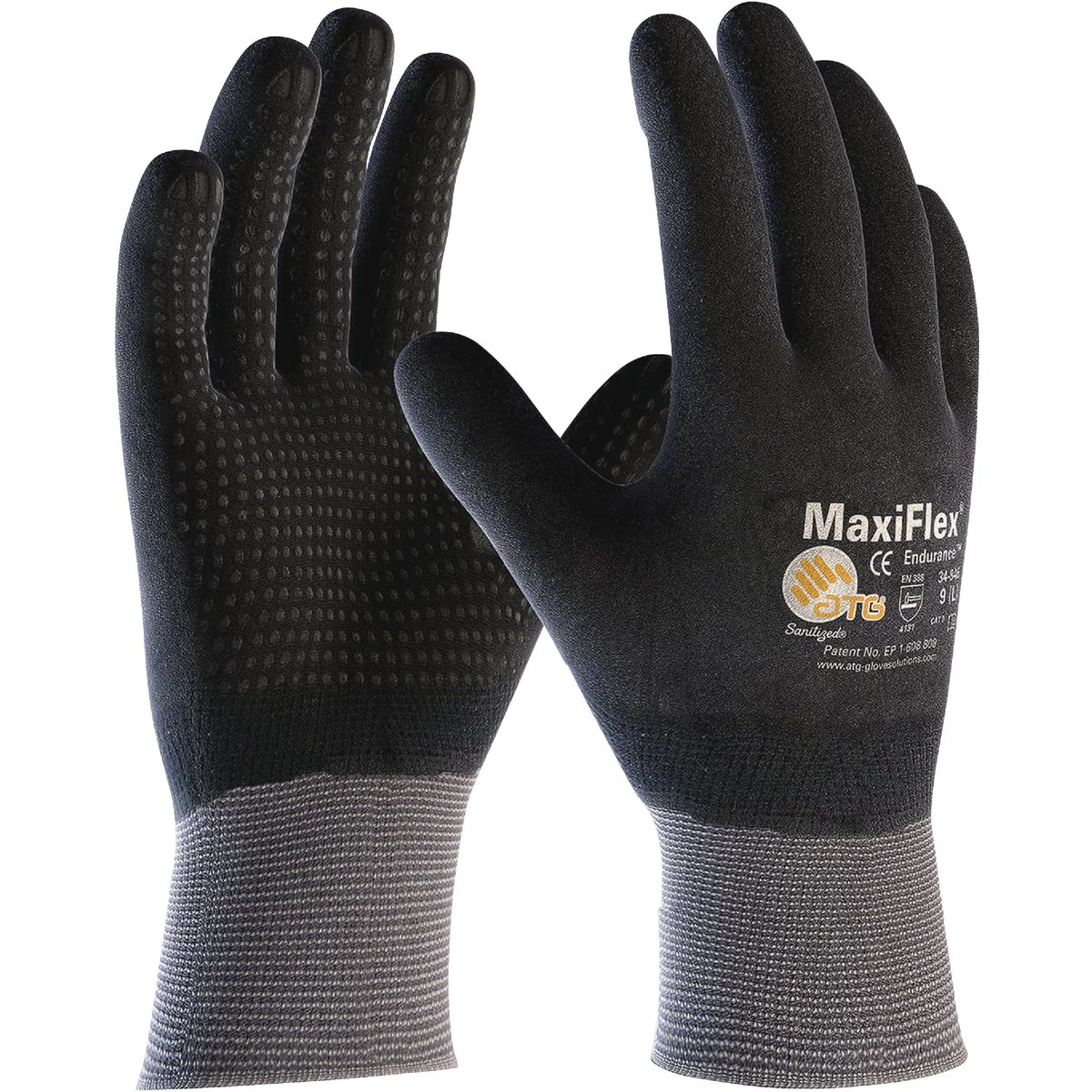 Detailed MaxiFlex Endurance Men's Large Seamless Knit Nylon Glove Environmentally Friendly