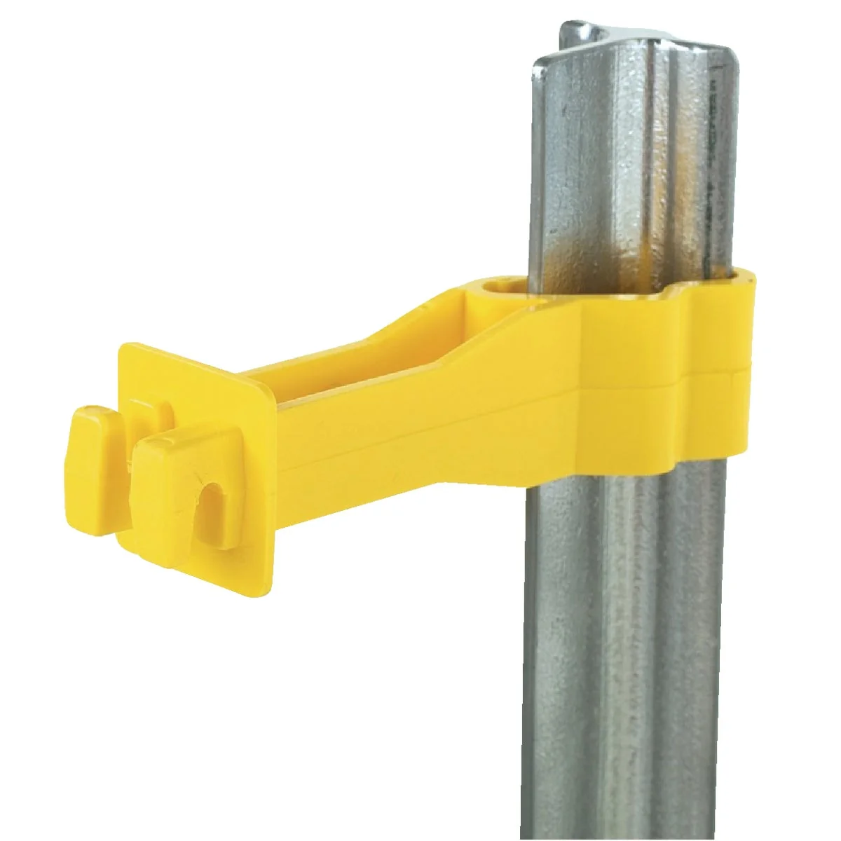 Flexible Dare Back Side Snap-on Yellow Polyethylene Electric Fence Insulator 25-Pack Authentic