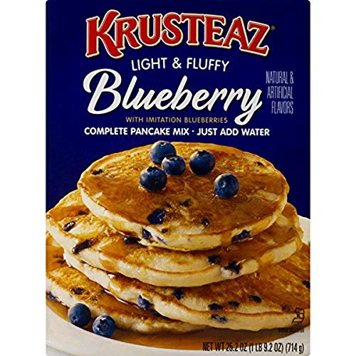 High-Grade Complete Blueberry Pancake Mix 25.2 Ounce Crafted