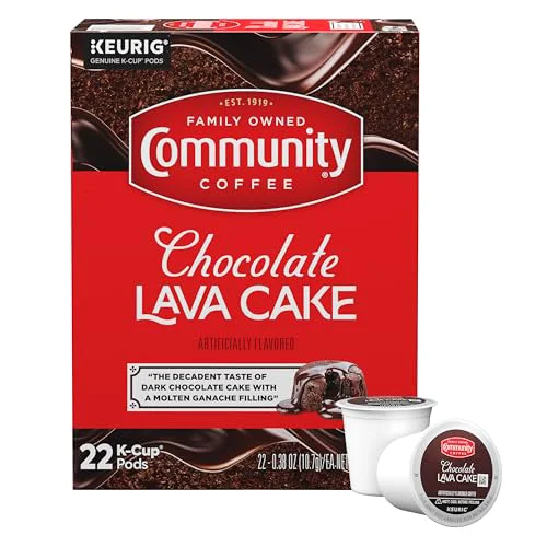 Classic Chocolate Lava Cake Flavored 22 Count Keurig K Pure