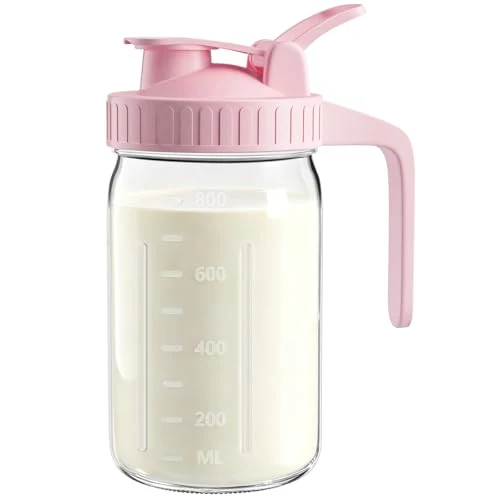 Versatile 32oz Mason Jar Pitcher Optimized