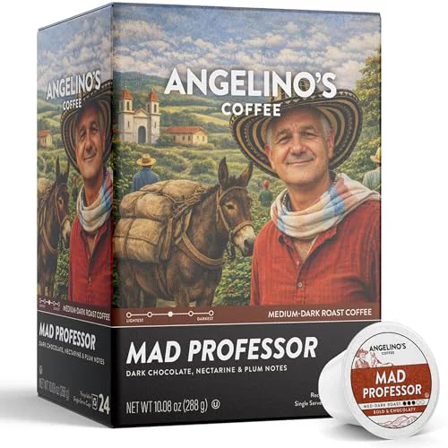 Sustainable Mad Professor Coffee Pods 24 Count Long-Lasting