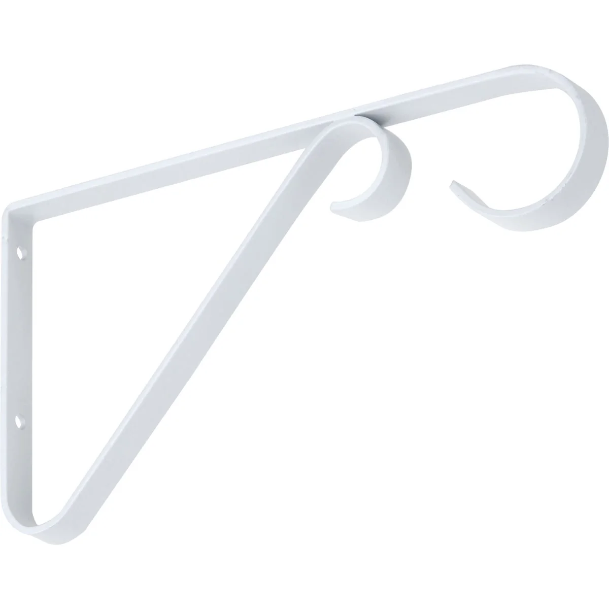 Responsible National 6 In. White Steel Hanging Plant Bracket Organic