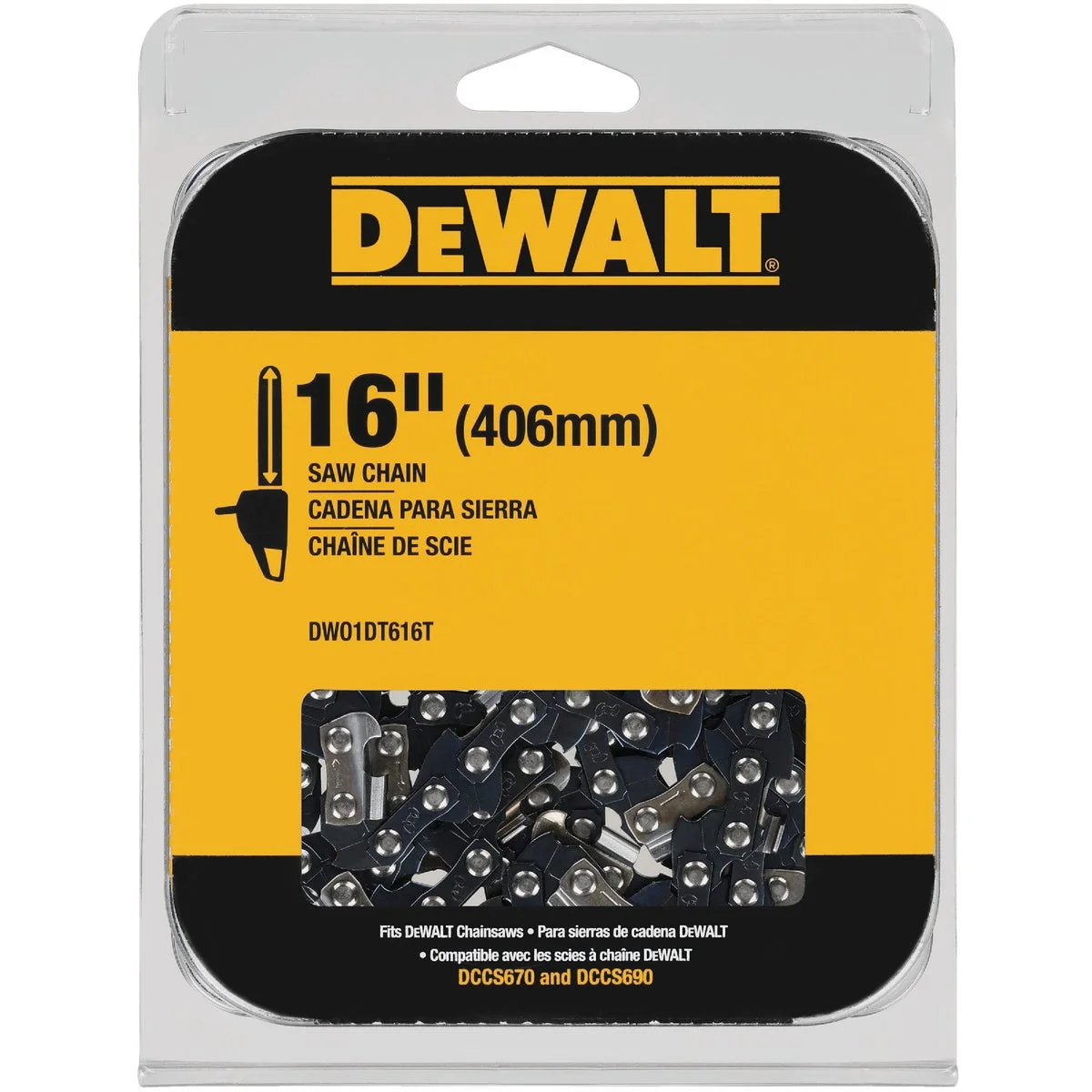Responsible DeWalt 16 In. Saw Chain Eco-Friendly