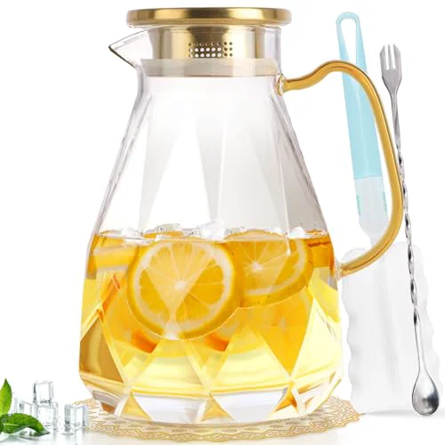 Top-Quality Glass Pitcher Lightweight